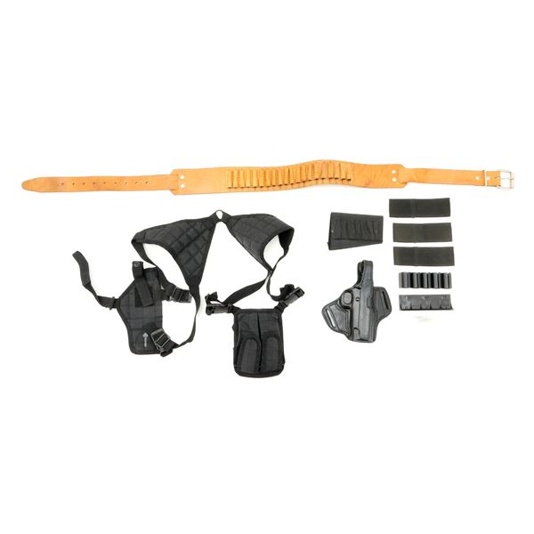 ASSORTED HOLSTERS / ETC. LOT