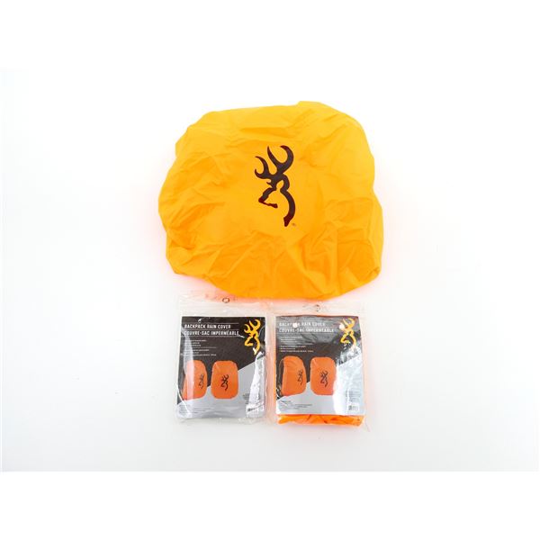 BROWNING BACKPACK RAIN COVER LOT