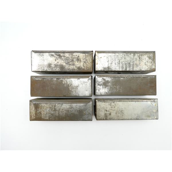 ASSORTED METAL STORAGE TIN LOT