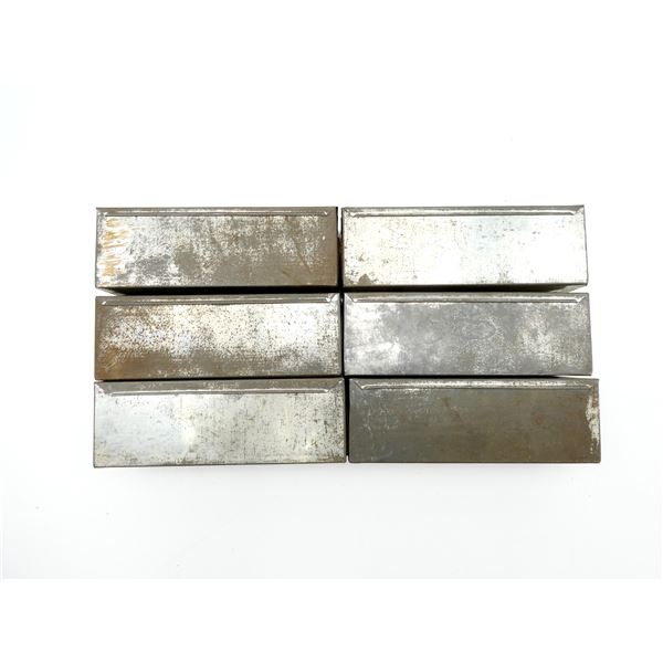 ASSORTED METAL STORAGE TIN LOT