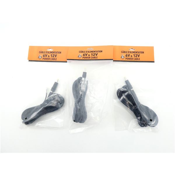 ASSORTED POWER CABLE LOT