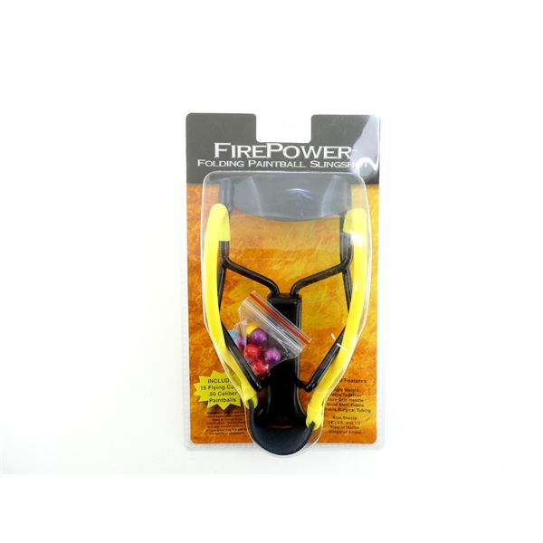 FIREPOWER FOLDING PAINTBALL SLINGSHOT