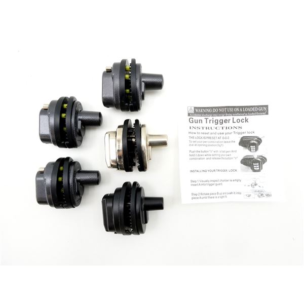ASSORTED COMBINATION TRIGGER LOCKS LOT