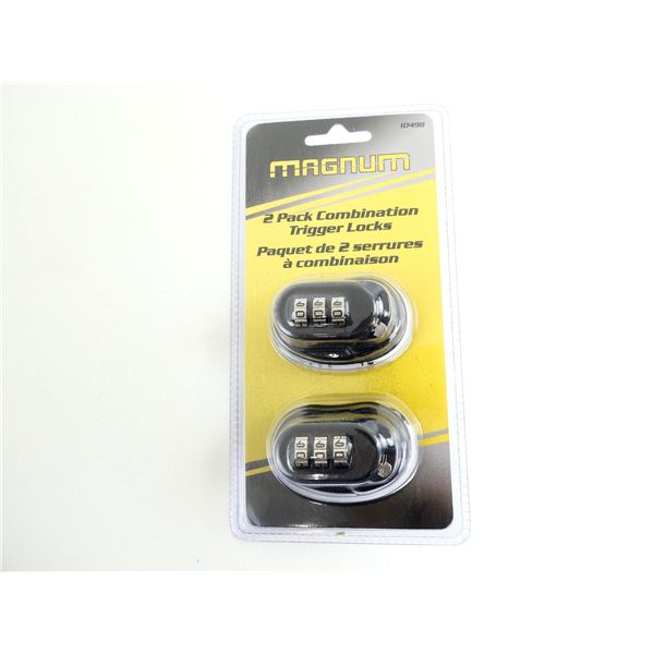 MAGNUM 2 PACK COMBINATION TRIGGER LOCKS