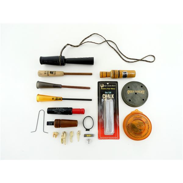 ASSORTED HUNTING CALLS LOT