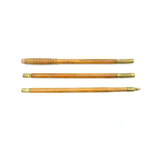 WOODEN 3-PIECE SHOTGUN CLEANING ROD