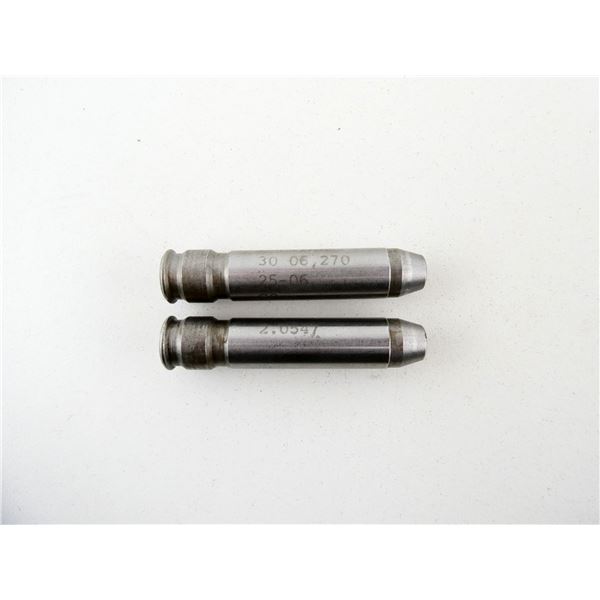 FORSTER .270 / .30-06 SPRG GO AND NO-GO HEAD SPACE GAUGE LOT