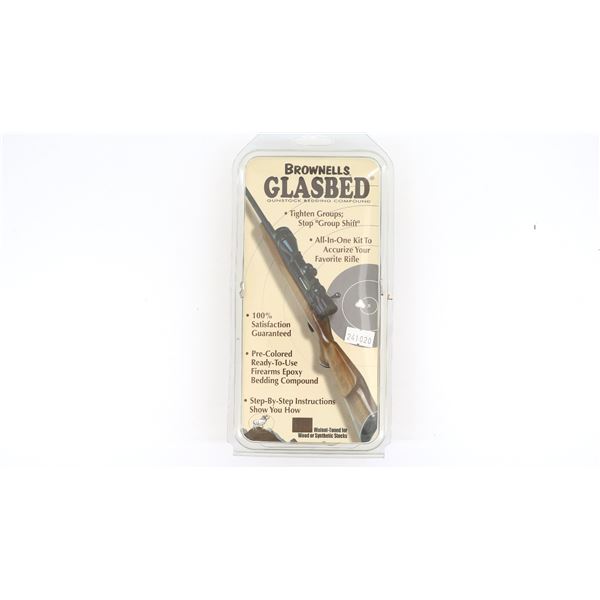 BROWNELL'S GLASBED GUNSTOCK BEDDING COMPOUND KIT