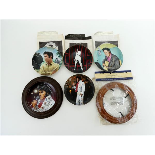 COLLECTIBLE ELVIS PRESLEY PLATES LOT