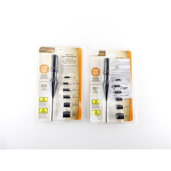 CENTERPOINT ALL-IN-ONE LASER BORE SIGHTER LOT