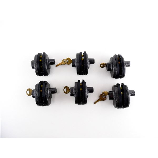 ASSORTED MASTER KEYED TRIGGER LOCKS LOT