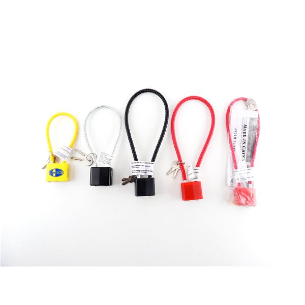 ASSORTED CABLE LOCKS LOT