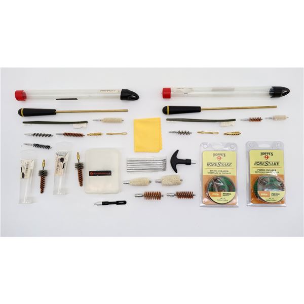 ASSORTED GUN CLEANING SUPPLIES LOT