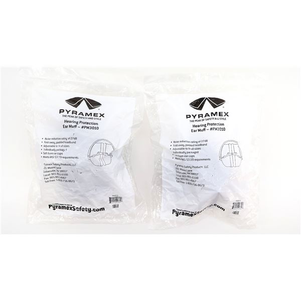 PYRAMEX HEARING PROTECTION LOT