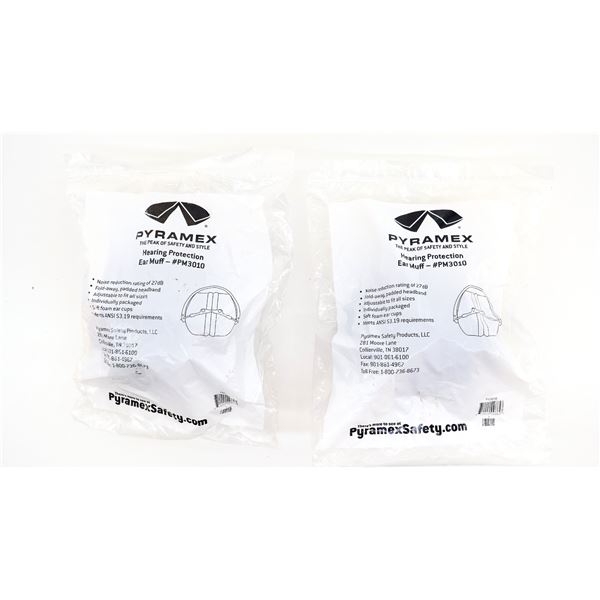PYRAMEX HEARING PROTECTION LOT
