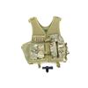 Image 1 : COMP CAMO TACTICAL STYLE VEST AND MA3TY TACTICAL FLASHLIGHT LOT