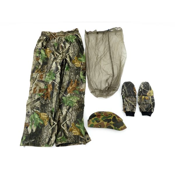 ASSORTED HUNTING CLOTHING LOT