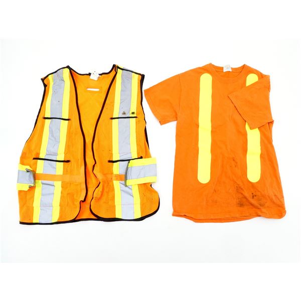 ASSORTED SAFETY SHIRT / VEST LOT