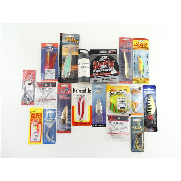 ASSORTED FISHING TACKLE LOT