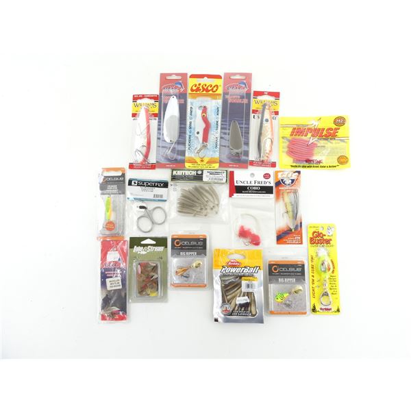 ASSORTED FISHING TACKLE LOT
