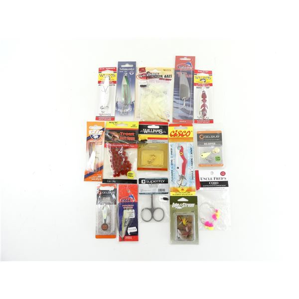 ASSORTED FISHING TACKLE LOT