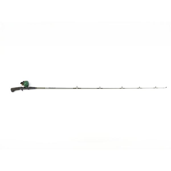 VINTAGE KWIK STIX FISHING ROD WITH JOHNSON "THE CITATION" REEL