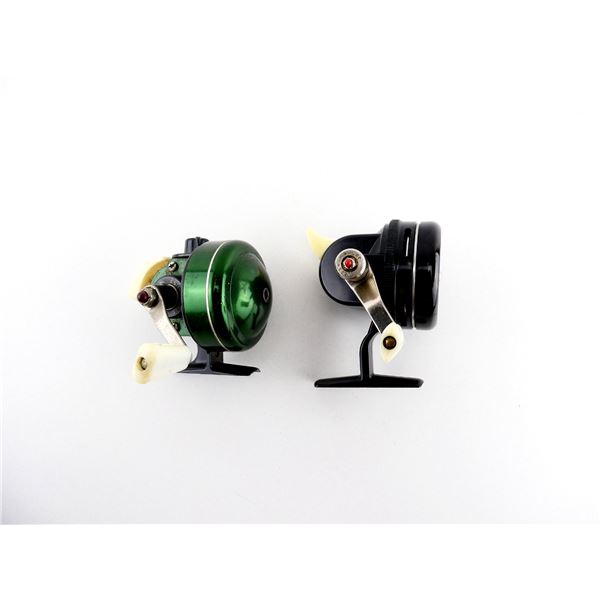 VINTAGE JOHNSON I FISKAR MODEL 511 AND VINTAGE JOHNSON CENTURY MODEL 100B SPIN CAST REELS LOT