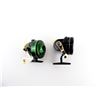 Image 1 : VINTAGE JOHNSON I FISKAR MODEL 511 AND VINTAGE JOHNSON CENTURY MODEL 100B SPIN CAST REELS LOT
