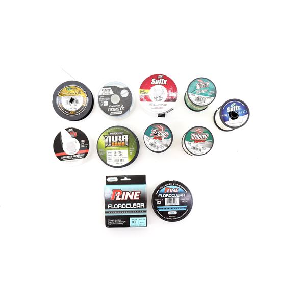 ASSORTED FISHING LINE LOT