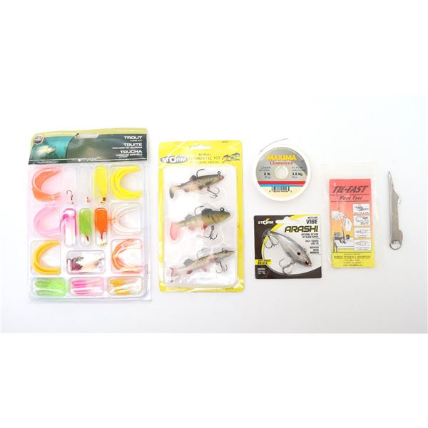 ASSORTED FISHING TACKLE LOT