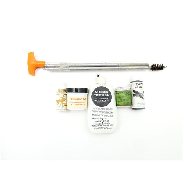 ** PICK UP ONLY ** ASSORTED GUN CLEANING SUPPLIES LOT