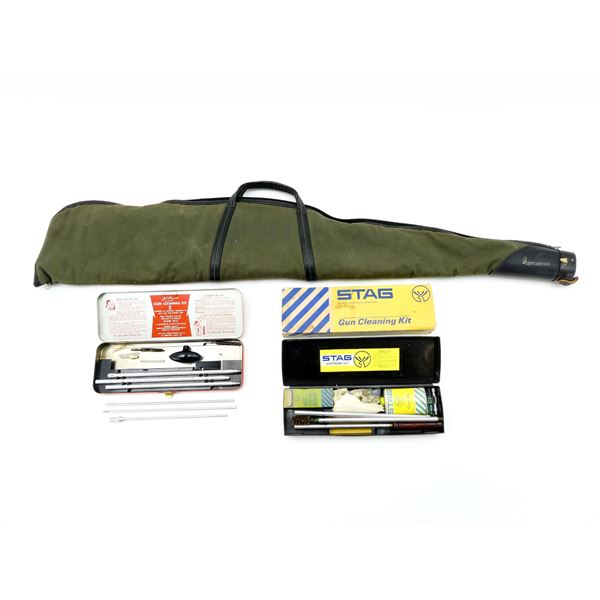 ** PICK UP ONLY ** BROWNING RIFLE CASE AND GUN CLEANING KITS LOT