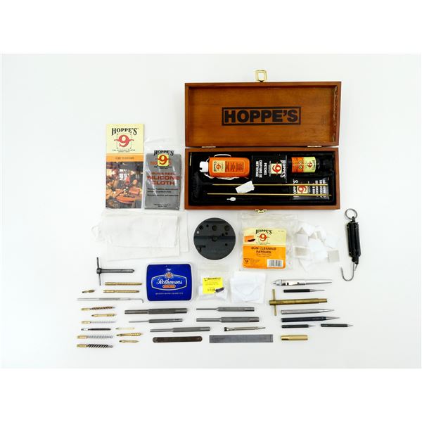 ** PICK UP ONLY ** GUNSMITH / HOBBYIST TOOLS AND HOPPE'S CLEANING KIT LOT