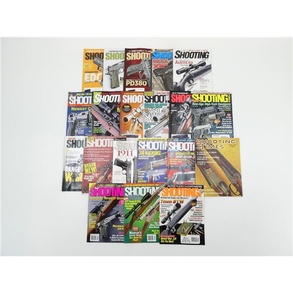 ASSORTED "SHOOTING TIMES" MAGAZINES LOT