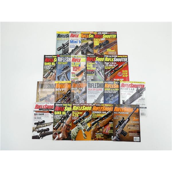 ASSORTED "RIFLE SHOOTER" MAGAZINES LOT