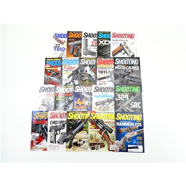 ASSORTED "SHOOTING TIMES" MAGAZINES LOT