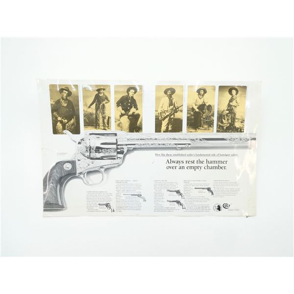 COLT HANDGUN SAFETY POSTER