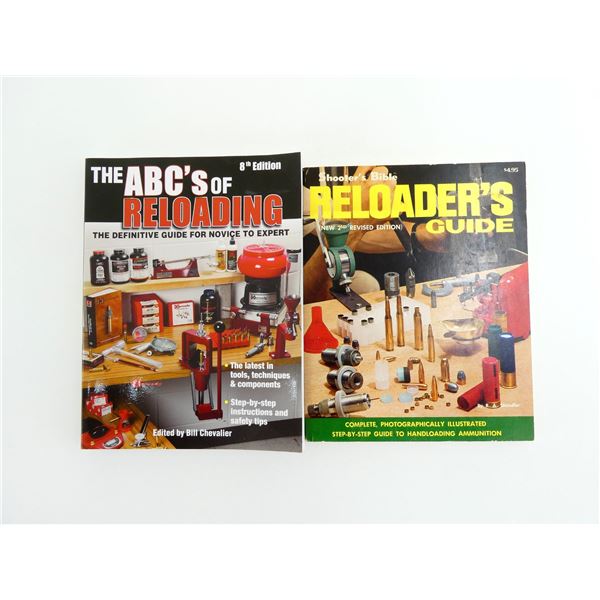 "SHOOTER'S BIBLE RELOADER'S GUIDE" 2ND REVISED EDITION AND "THE ABC'S OF RELOADING" 8TH EDITION BOOK
