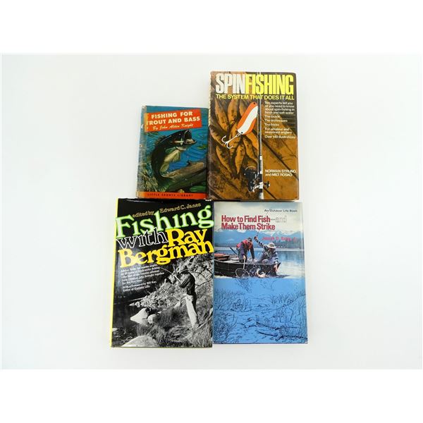 ASSORTED FISHING BOOKS LOT