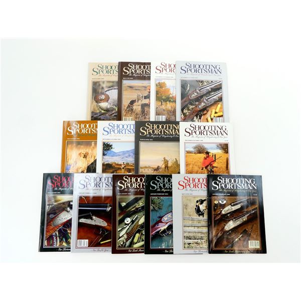 ASSORTED "SHOOTING SPORTSMAN" MAGAZINE SERIES LOT