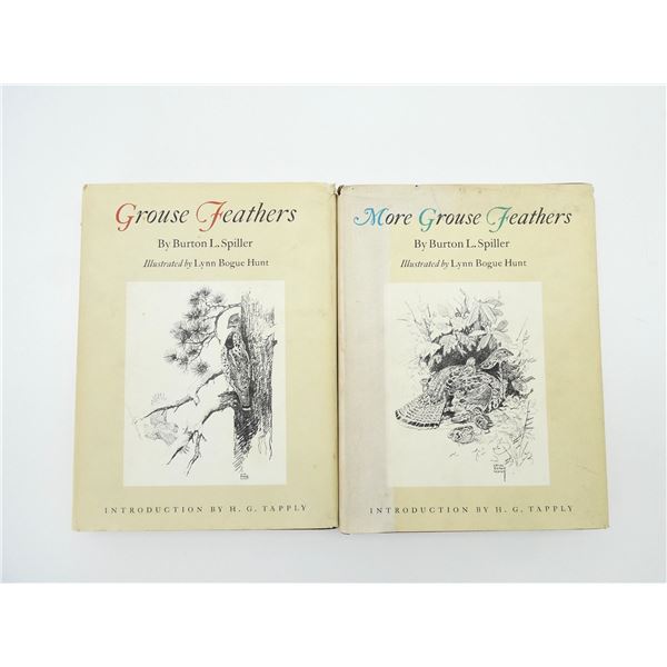 "GROUSE FEATHERS" AND "MORE GROUSE FEATHERS" BOOK LOT