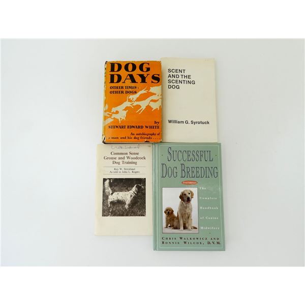 ASSORTED DOG BREEDING / TRAINING / INFORMATION BOOKS LOT