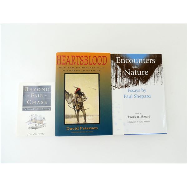 ASSORTED NATURE / HUNTING BOOKS LOT