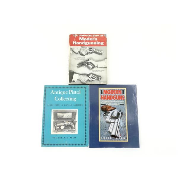 ASSORTED HANDGUN BOOKS LOT