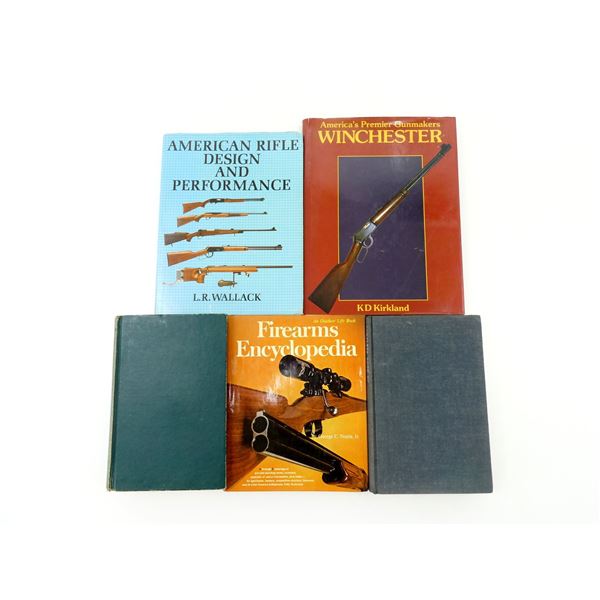 ASSORTED FIREARMS BOOKS LOT
