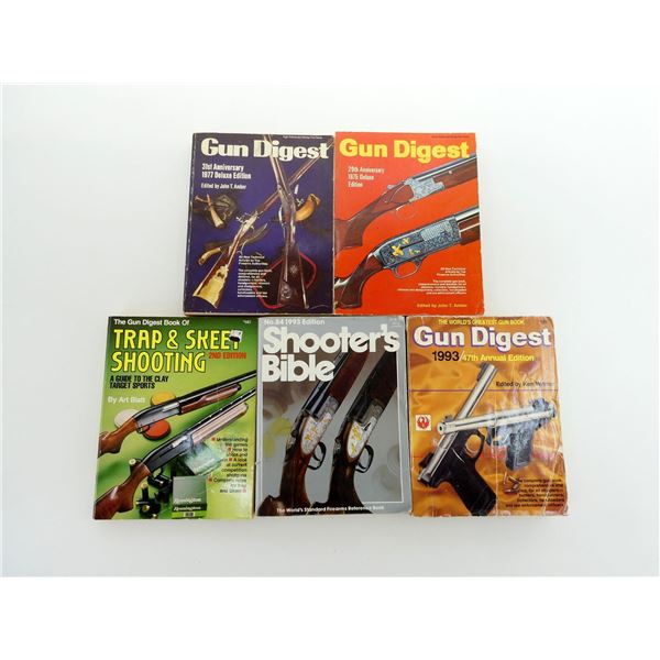 ASSORTED "GUN DIGEST" AND "SHOOTER'S BIBLE" CATALOGUES LOT