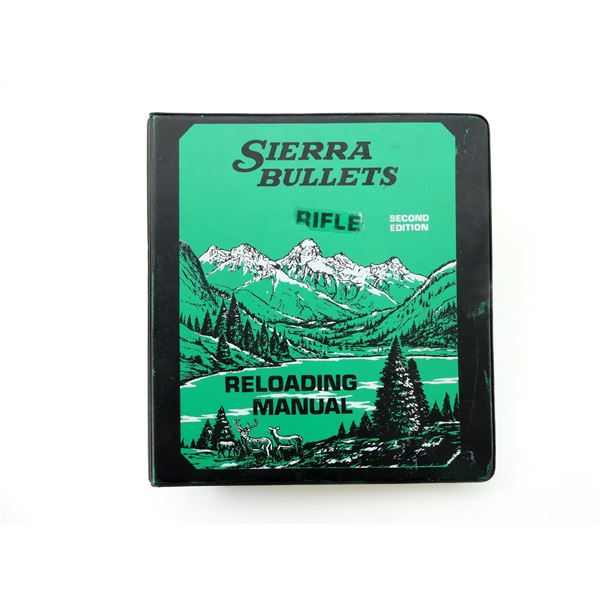 "SIERRA BULLETS RELOADING MANUAL" SECOND EDITION