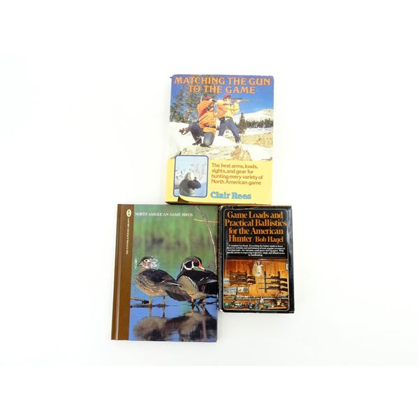 ASSORTED GAME HUNTING / GAME BIRDS BOOKS LOT