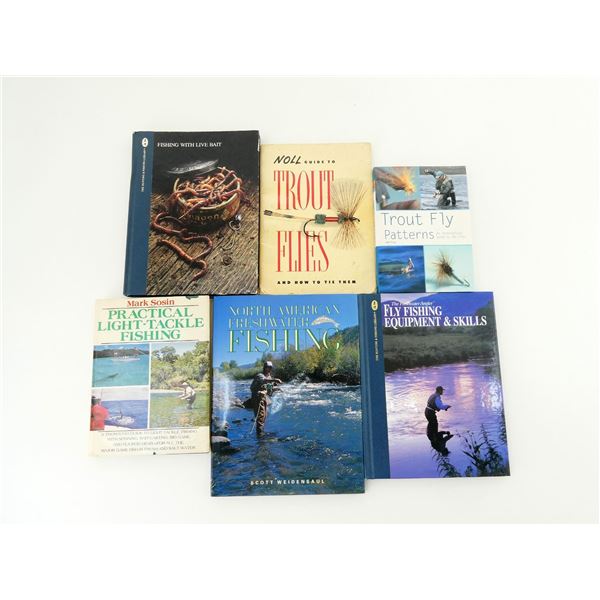 ASSORTED FISHING BOOKS LOT