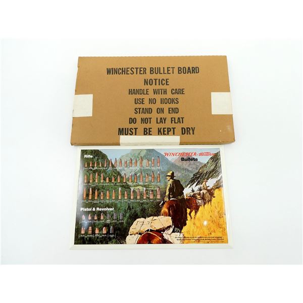 WINCHESTER BULLETS WALL HANGING